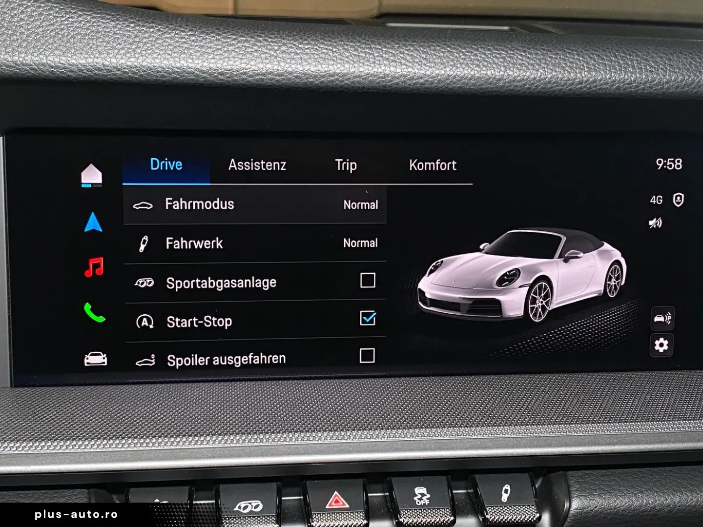PORSCHE 992 (911) Carrera Cabrio  Liftsystem  Sportabgas