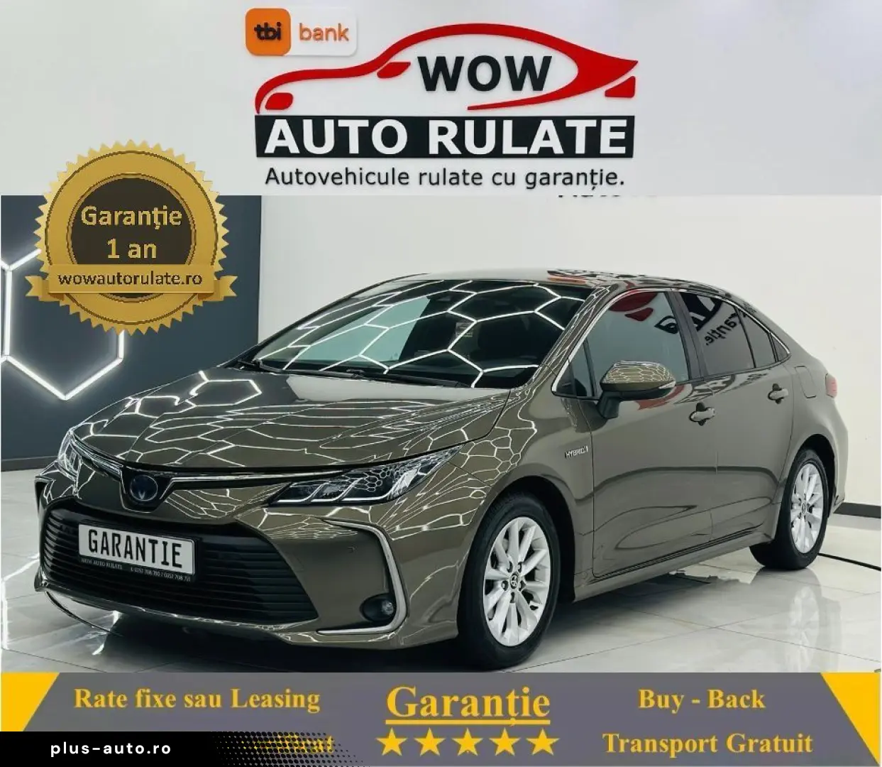 TOYOTA COROLLA 2021 1.8i HYBRID E6 Garantie 12 Luni Rate Ava
