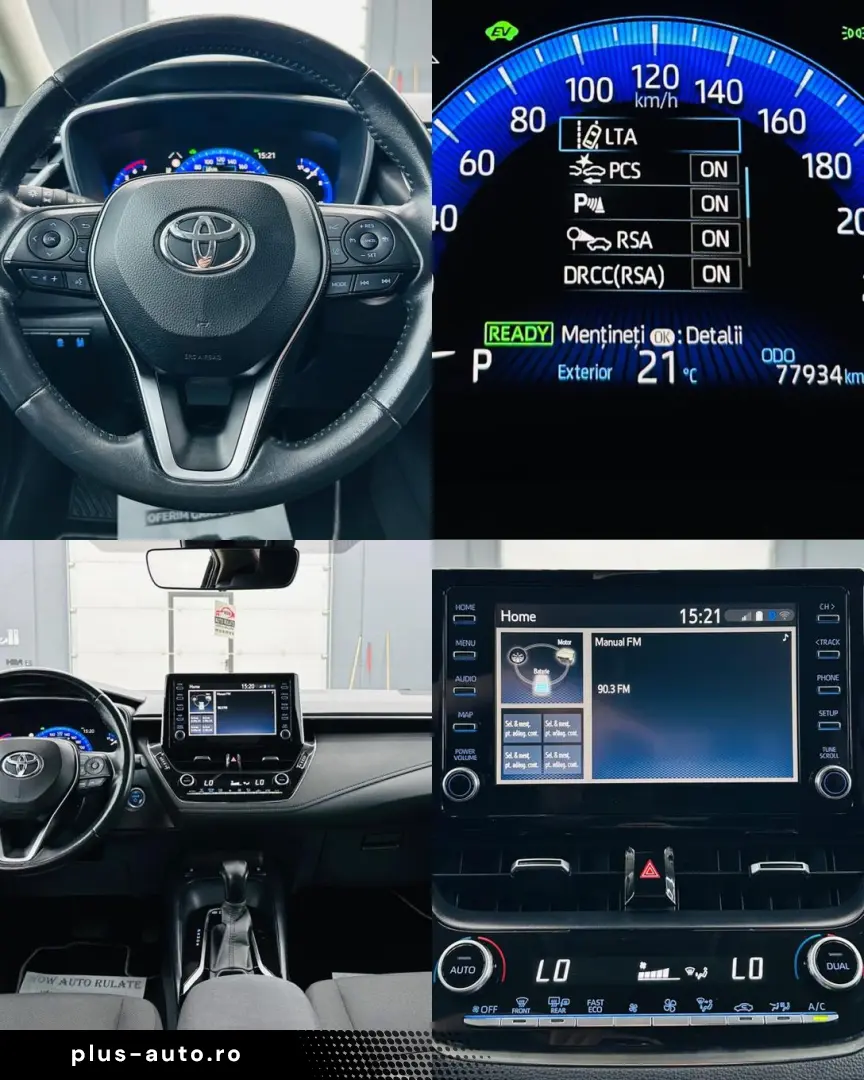TOYOTA COROLLA 2021 1.8i HYBRID E6 Garantie 12 Luni Rate Ava