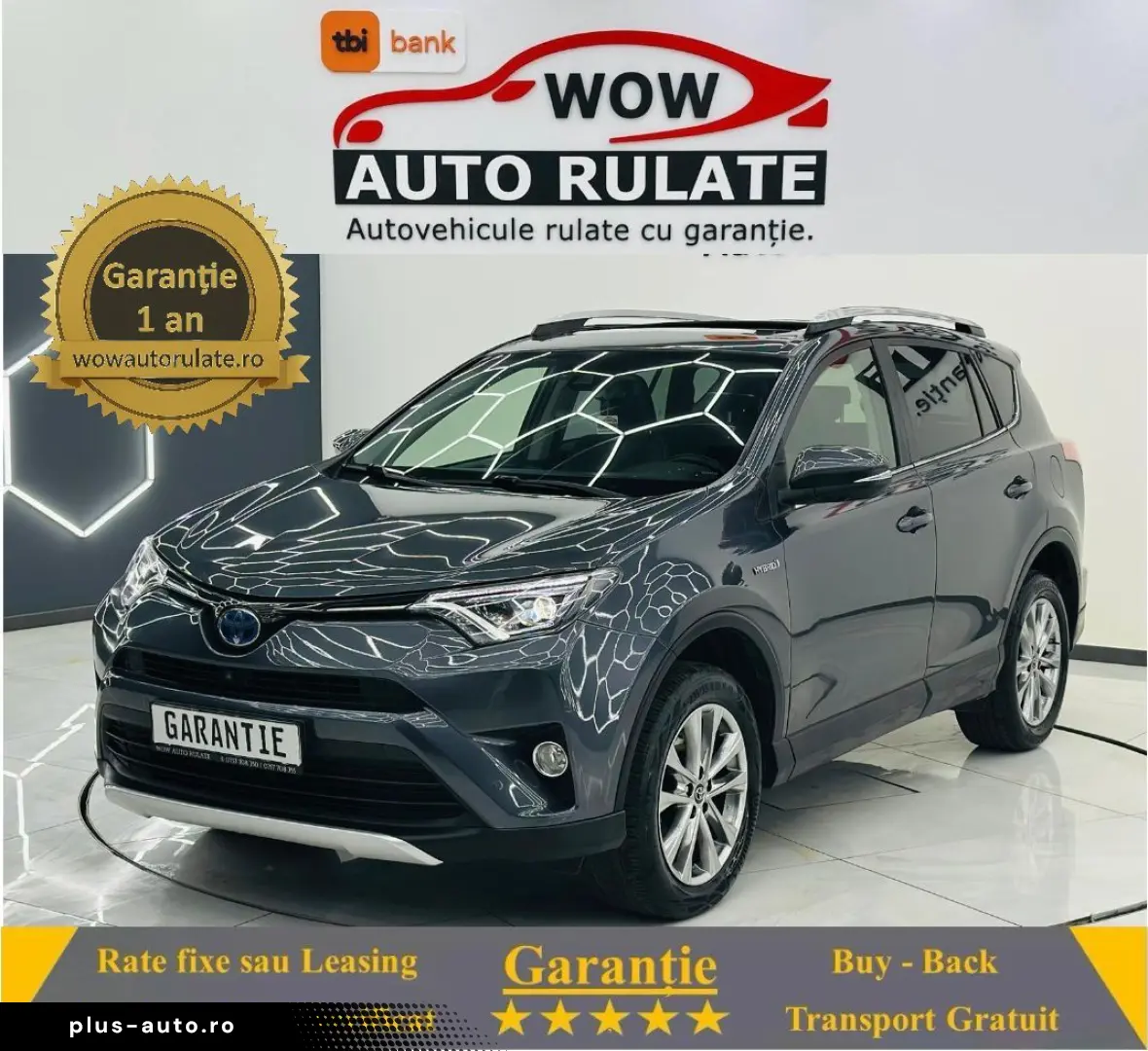 TOYOTA Rav-4 2016 2.5i HYBRID E6  Garantie 12 Luni Rate Avan