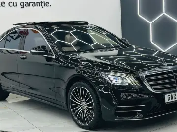 MERCEDESBENZ S 2018 3.0D E6 4X4 Garantie 12 Luni Rate Avans
