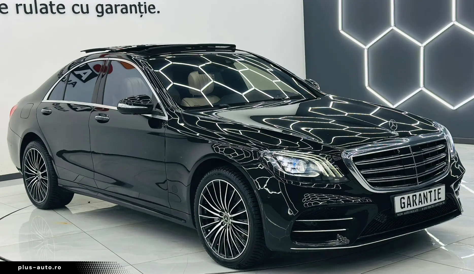 MERCEDESBENZ S 2018 3.0D E6 4X4 Garantie 12 Luni Rate Avans