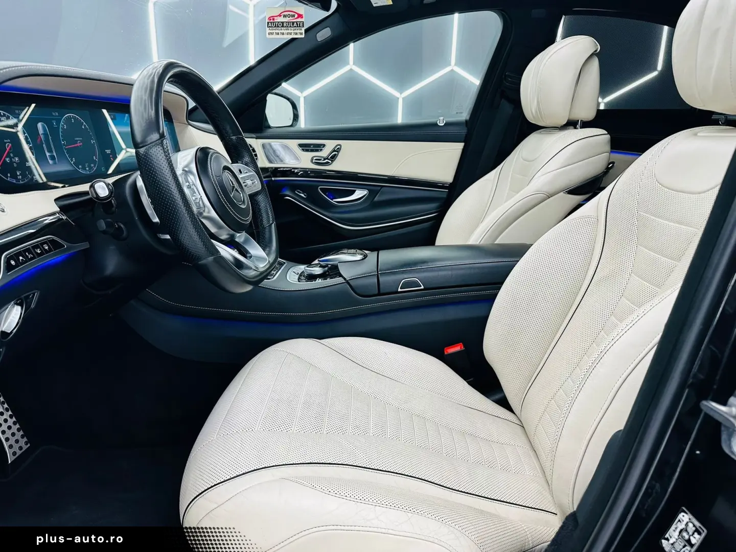 MERCEDESBENZ S 2018 3.0D E6 4X4 Garantie 12 Luni Rate Avans