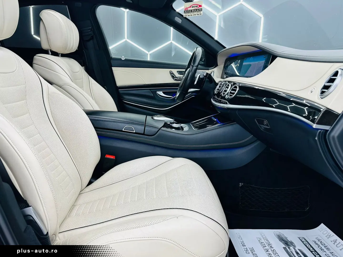MERCEDESBENZ S 2018 3.0D E6 4X4 Garantie 12 Luni Rate Avans