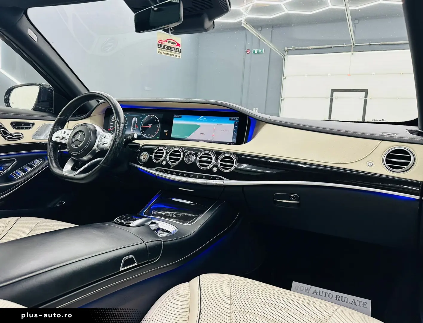 MERCEDESBENZ S 2018 3.0D E6 4X4 Garantie 12 Luni Rate Avans