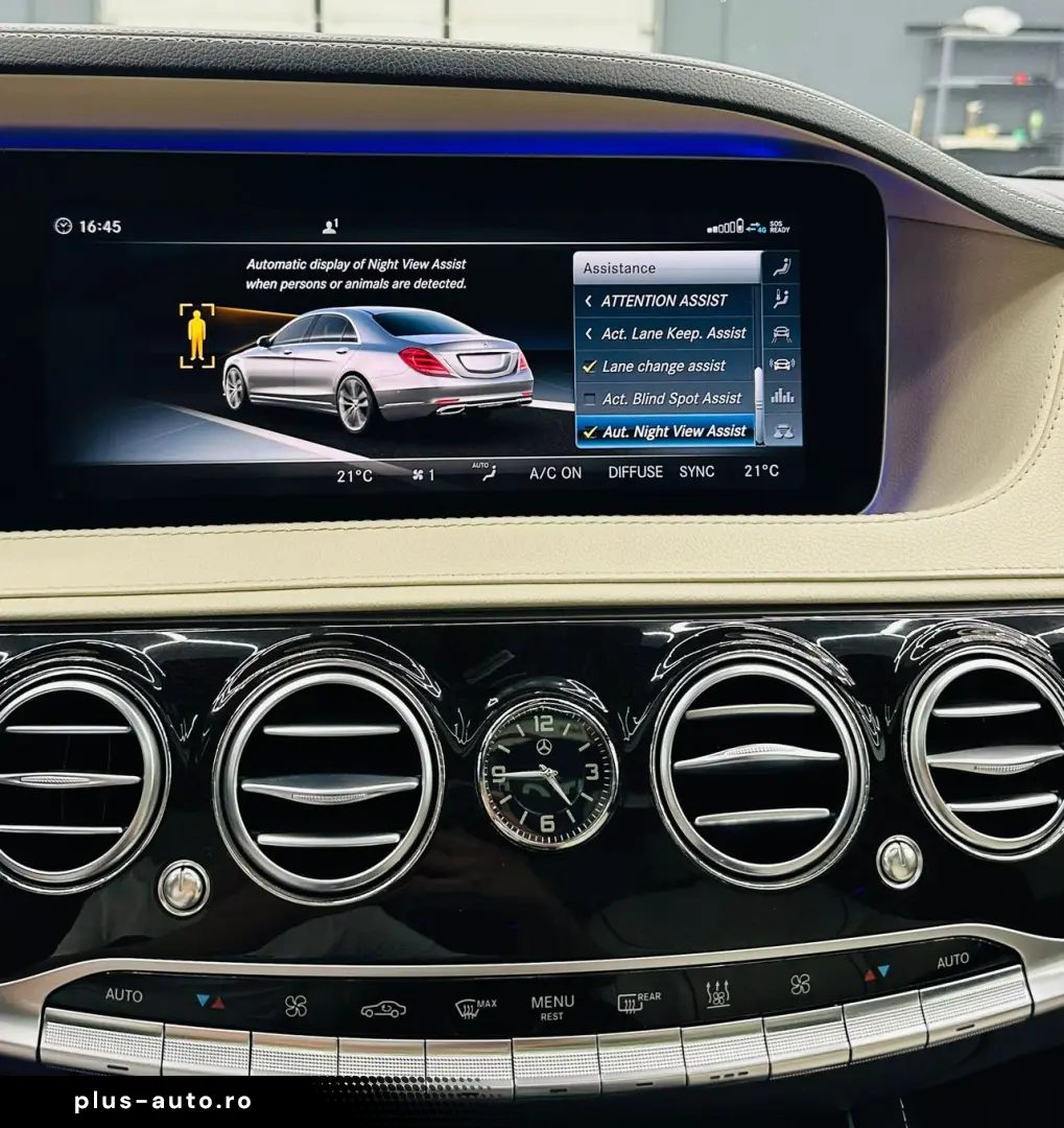MERCEDESBENZ S 2018 3.0D E6 4X4 Garantie 12 Luni Rate Avans