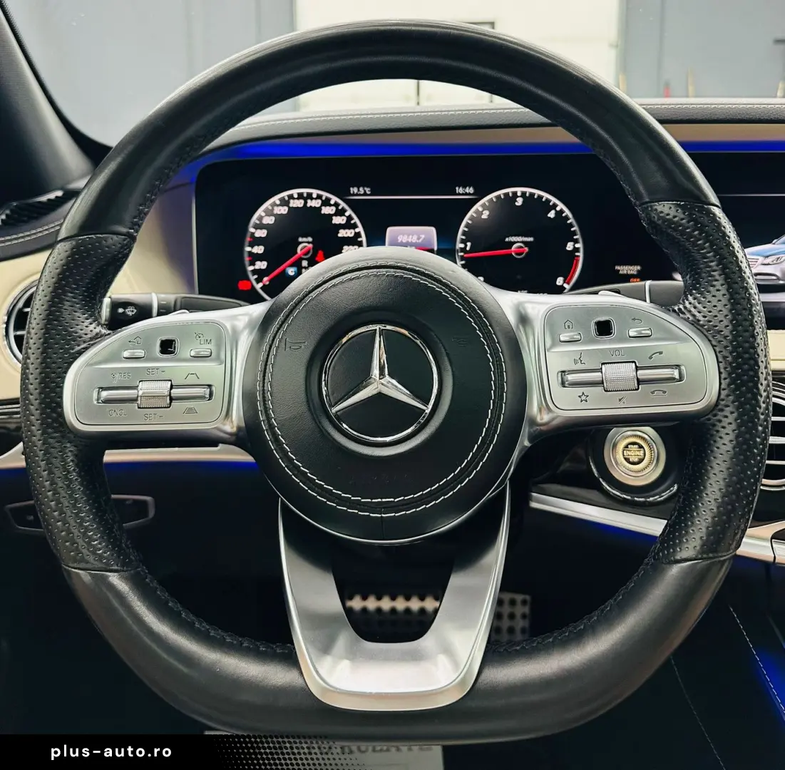 MERCEDESBENZ S 2018 3.0D E6 4X4 Garantie 12 Luni Rate Avans