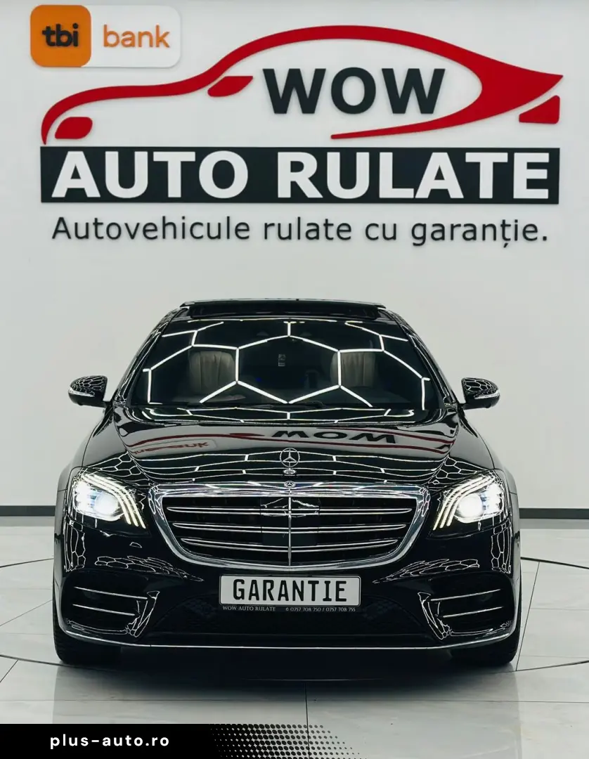 MERCEDESBENZ S 2018 3.0D E6 4X4 Garantie 12 Luni Rate Avans