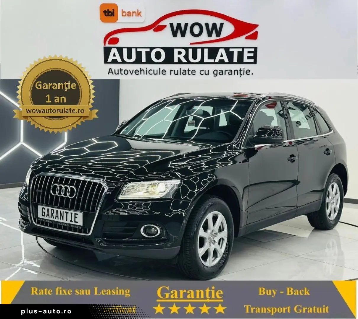 AUDI Q5 2014 2.0D E5 4x4 Garantie 12 Luni Rate Avans 0 Doar