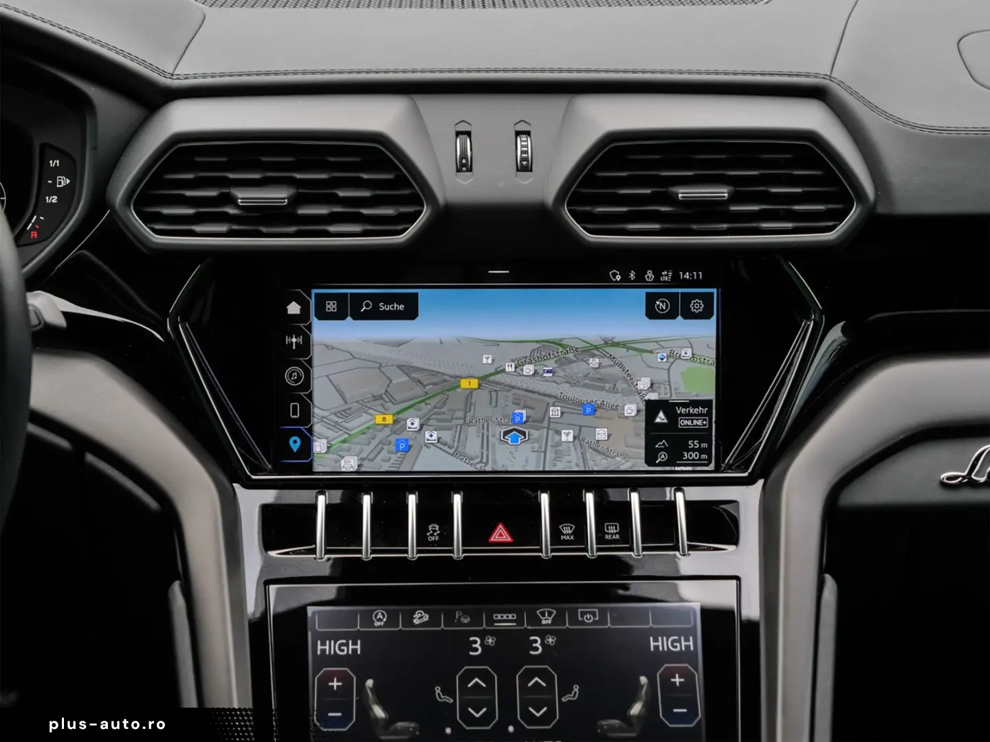 LAMBORGHINI Urus S Nero Helene  Park Assistance Package