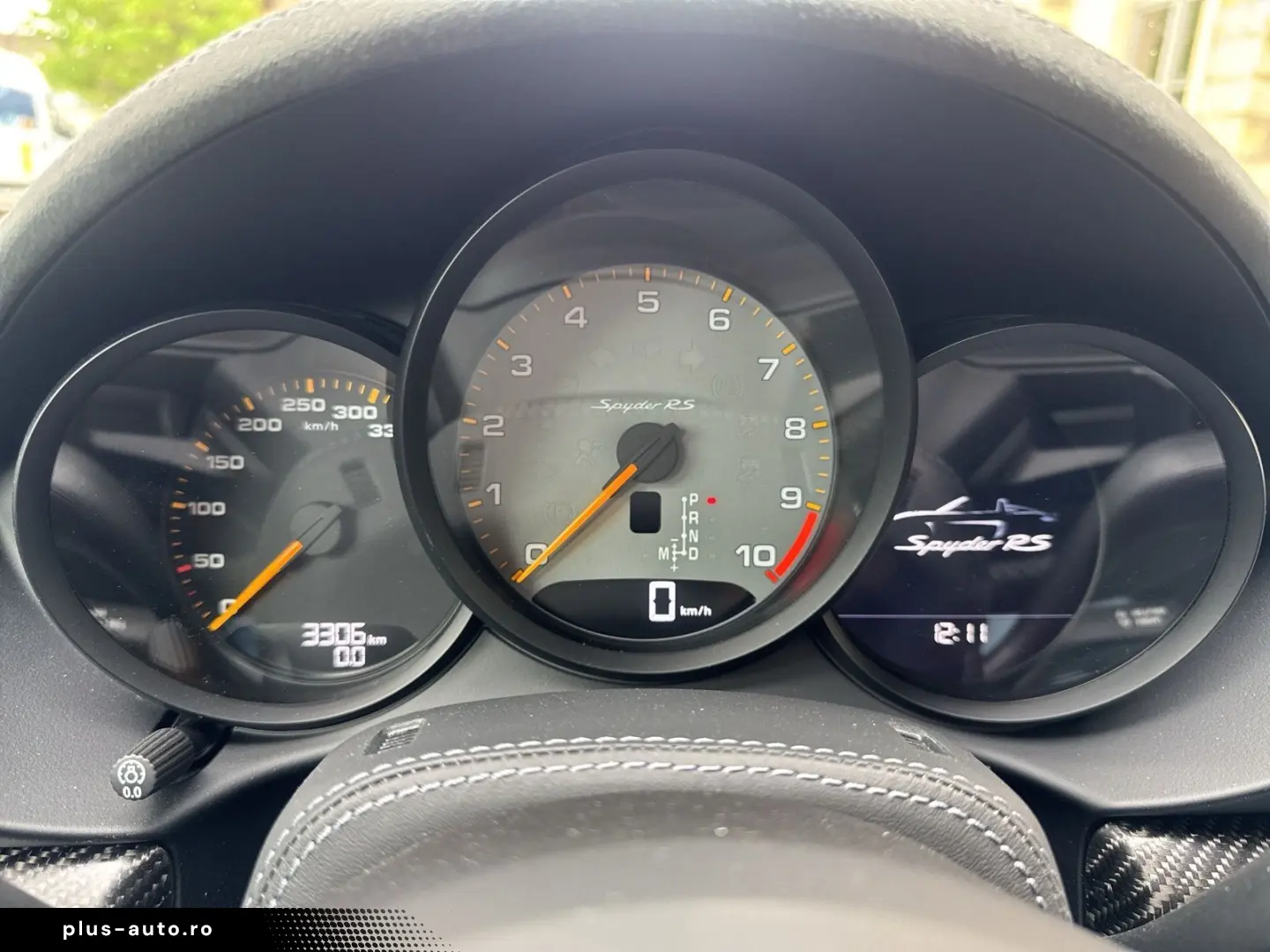 PORSCHE 718 Spyder RS Carbon LED Lift Weissach