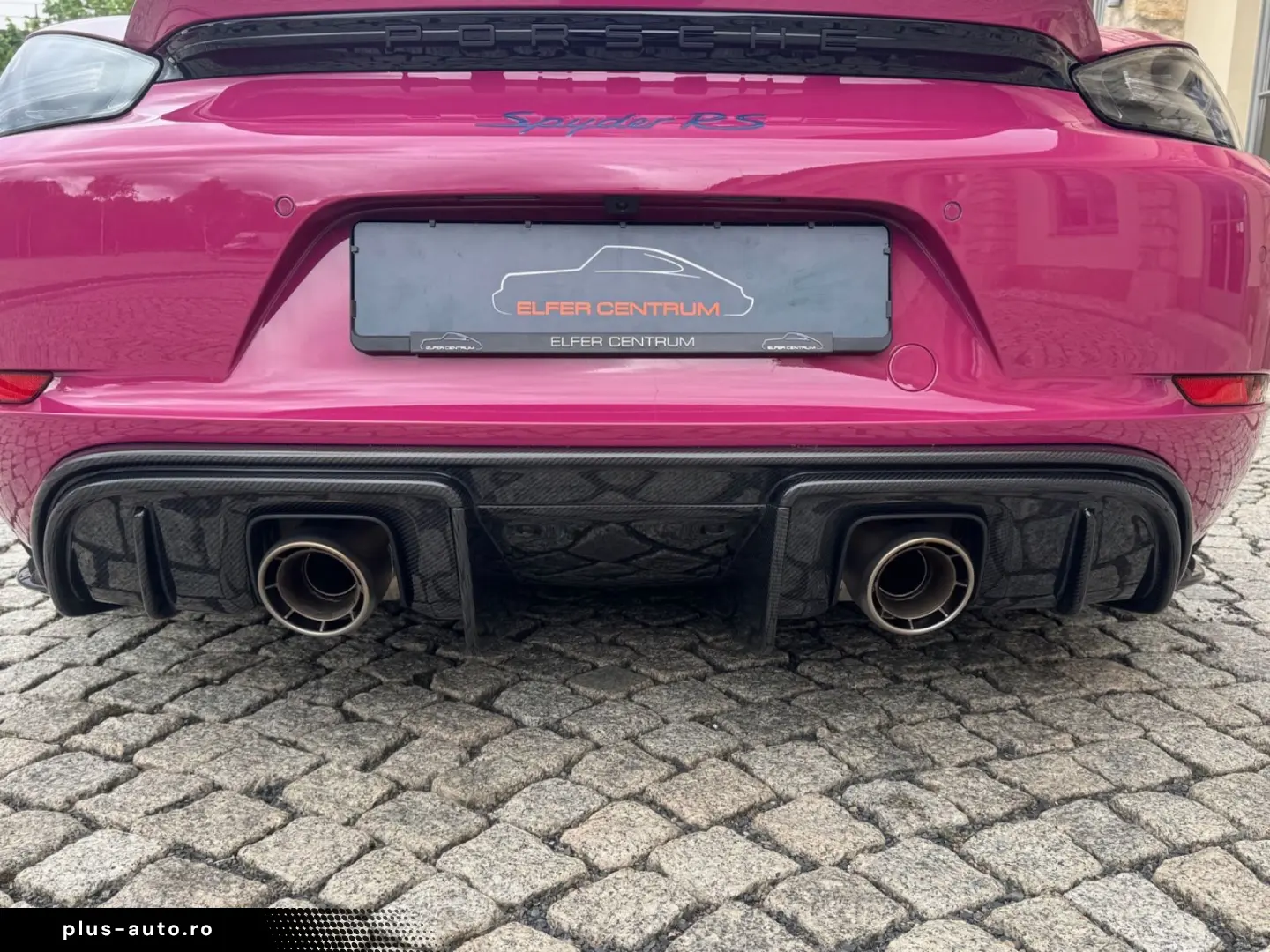 PORSCHE 718 Spyder RS Carbon LED Lift Weissach