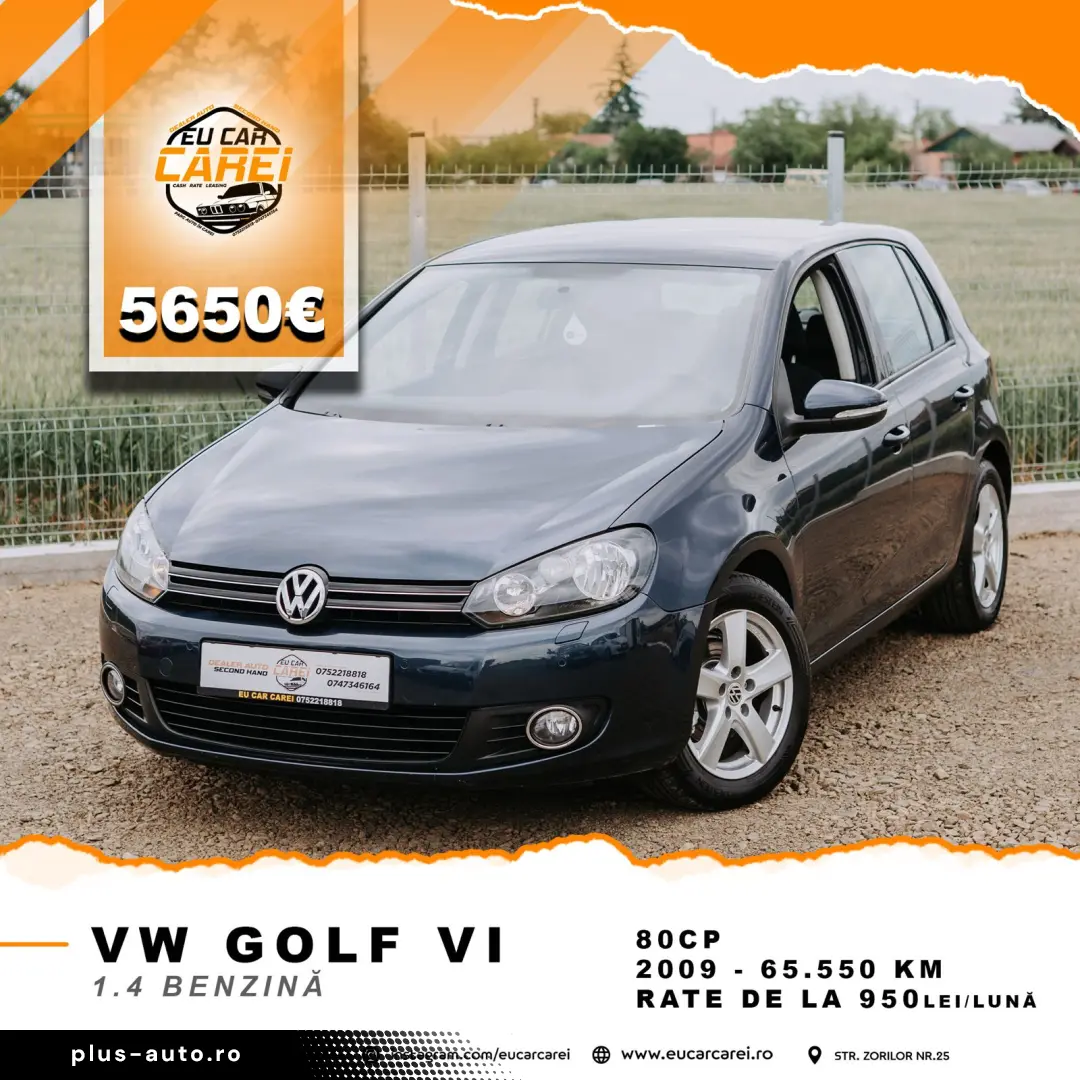 VW GOLF VI MOTOR 1 4 ASPIRAT 65000KM!!!!