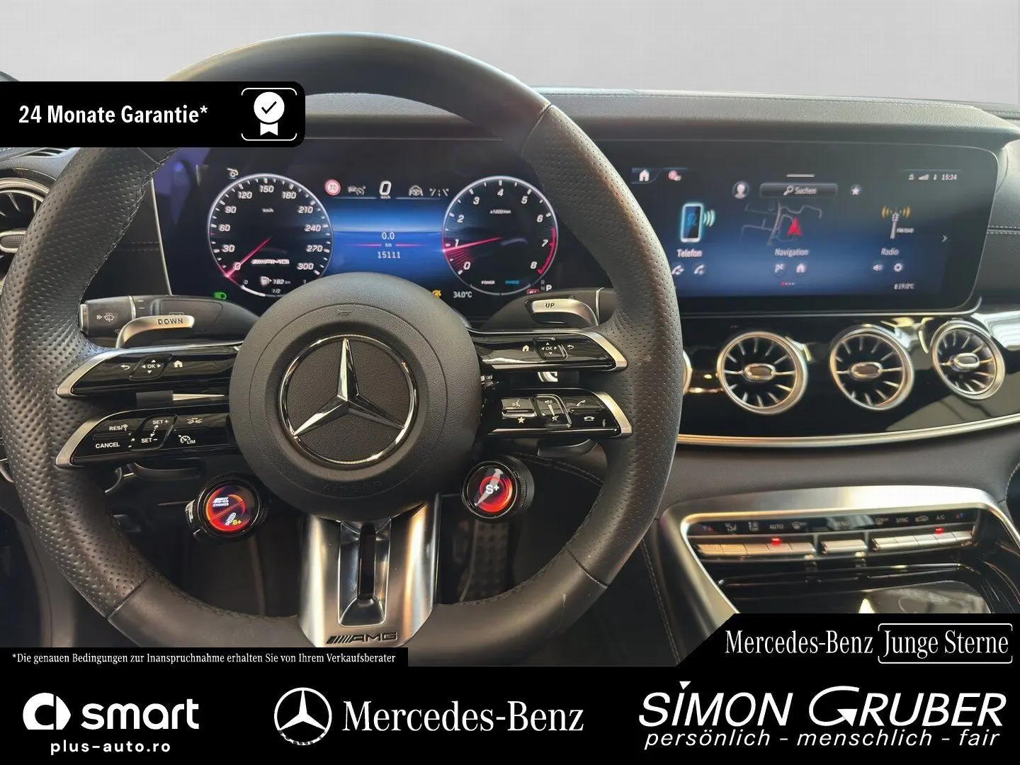 MERCEDES-BENZ GT 53 4M AMG Night Massage Servoschließen SD