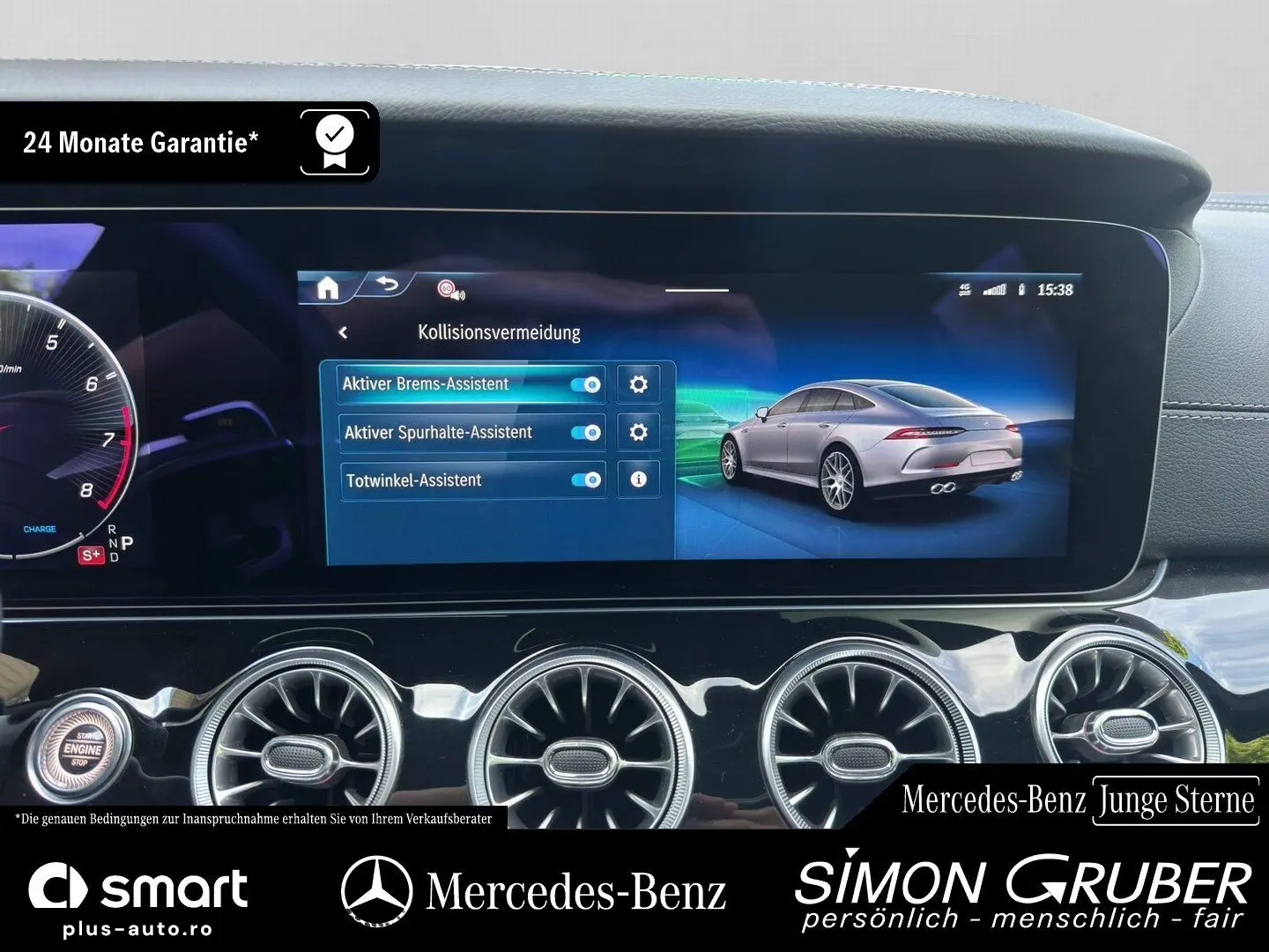 MERCEDES-BENZ GT 53 4M AMG Night Massage Servoschließen SD