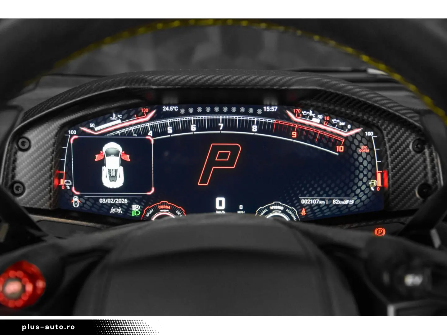 LAMBORGHINI Revuelto AD PERSONAM - VERDE CITREA   ROSSO MARS