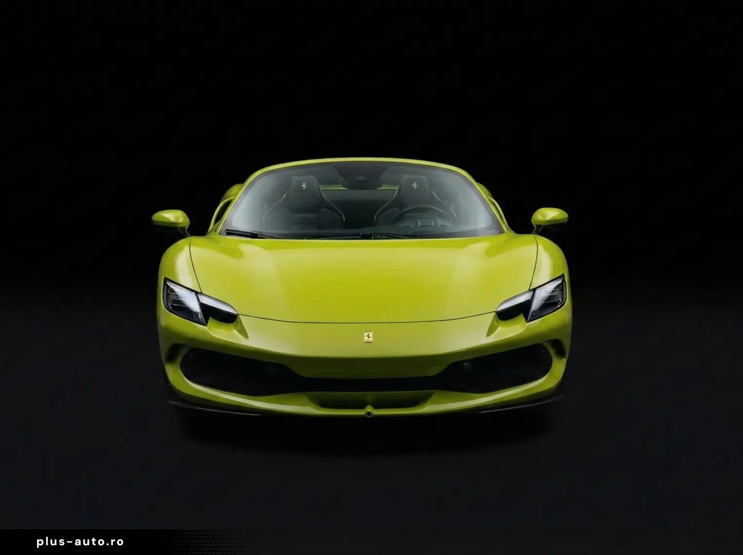 FERRARI 296 GTS  Lift   Full Carbon   Verde Germoglio