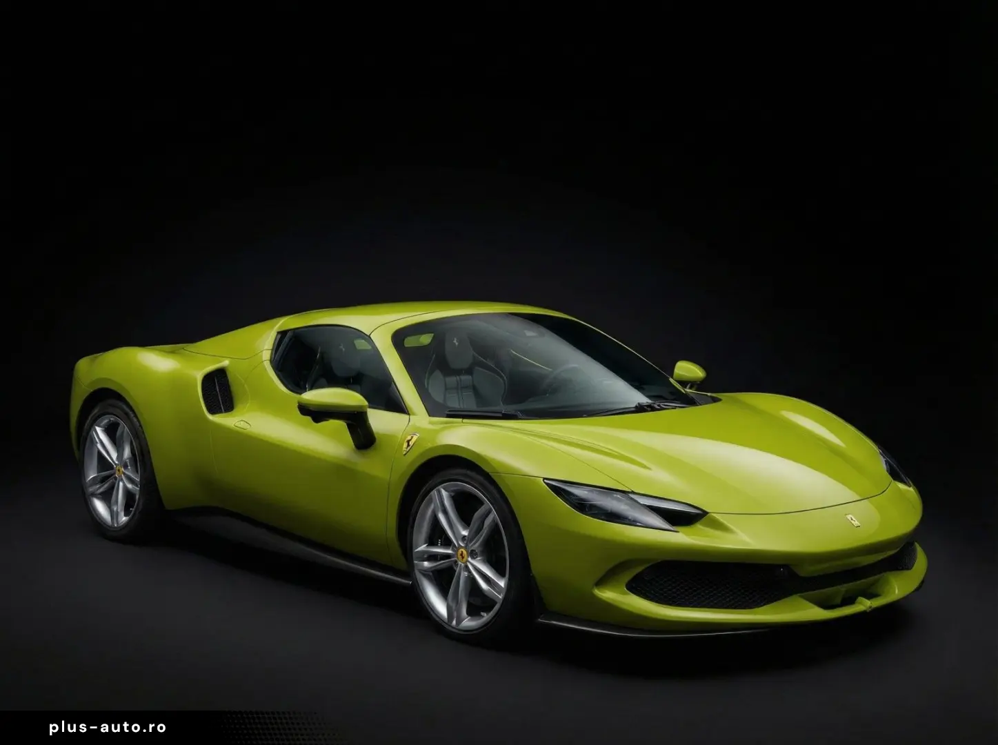 FERRARI 296 GTS  Lift   Full Carbon   Verde Germoglio