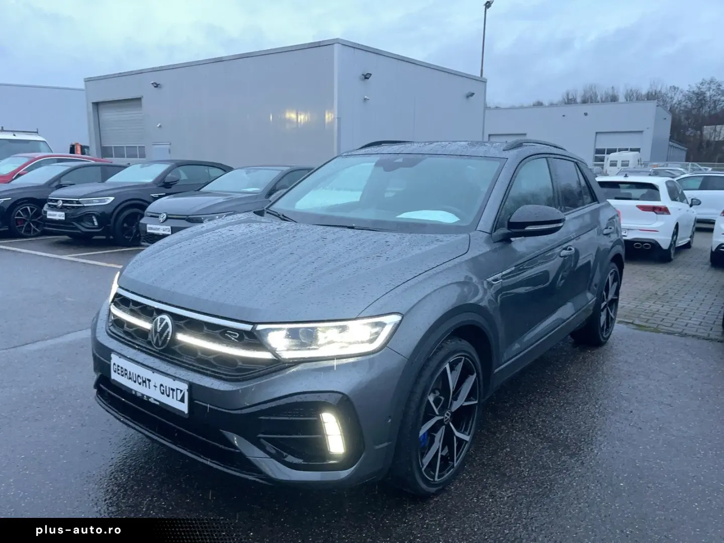 VW T-Roc  R  VOLL Akrapovic Leder Pano AHK NP69K
