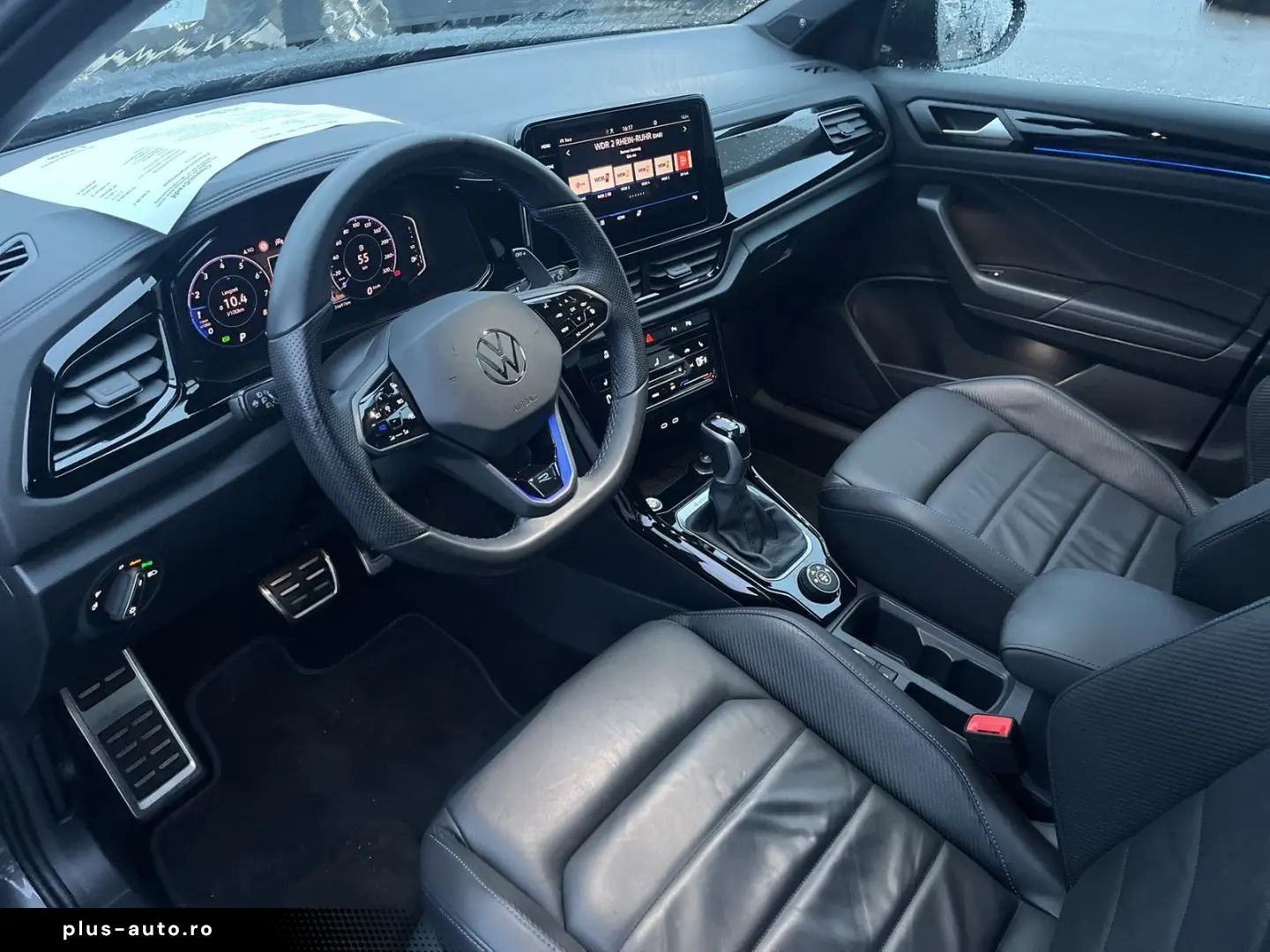 VW T-Roc  R  VOLL Akrapovic Leder Pano AHK NP69K