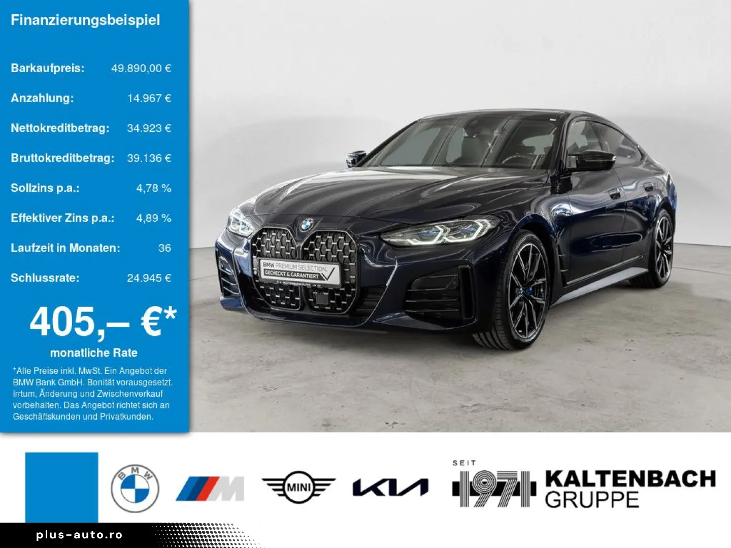 BMW 440 Gran Coupe xDrive AHK LASER LED STANDHZ