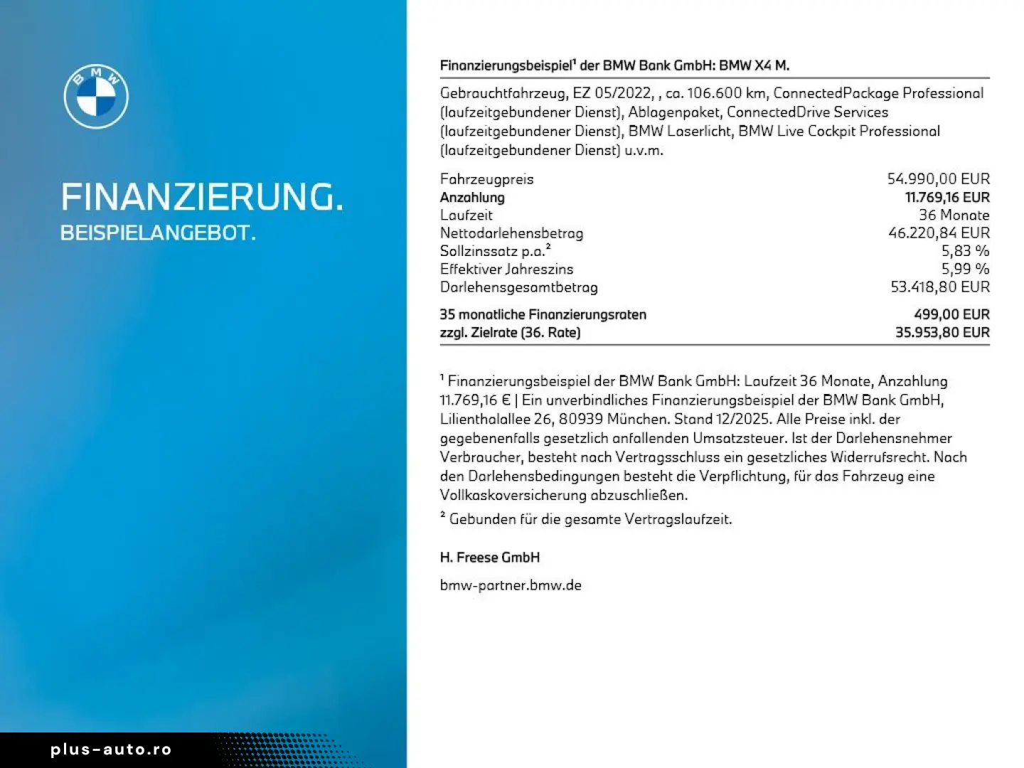 BMW X4 M AHK Laser 360  HEAD-UP SITZBELÜFT PANO RFK