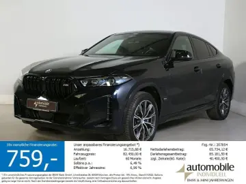 BMW X6 M60i xDr NP 147270.-! AHK Panorama Standh B&W