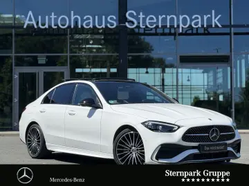 MERCEDES-BENZ C 180 AMG Edition Pano Burm Memory Gre…