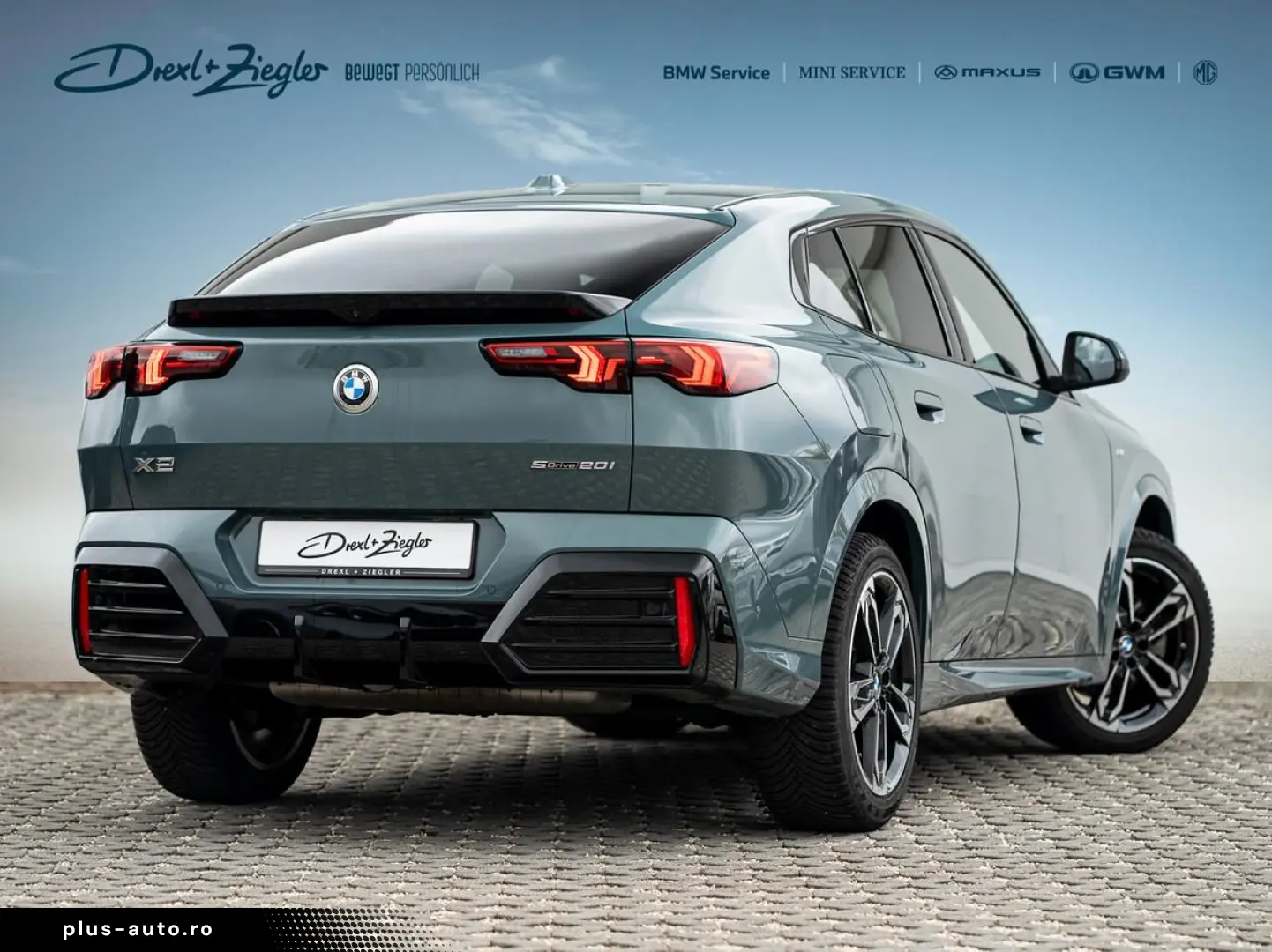 BMW X2 sDrive20i M-Sport AdLED AHK Alarm PANO KoZg
