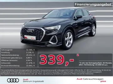 AUDI Q3 Sportback 35 TDI S line KAM. AHK ACC 19  SHZ