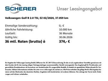 VW Golf VIII R 2.0 TSI DSG 4Motion SHZ NAVI ACC LED
