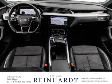 AUDI E-TRON S BLACK MATRIX HuD PANO CARPLAY KAMERA