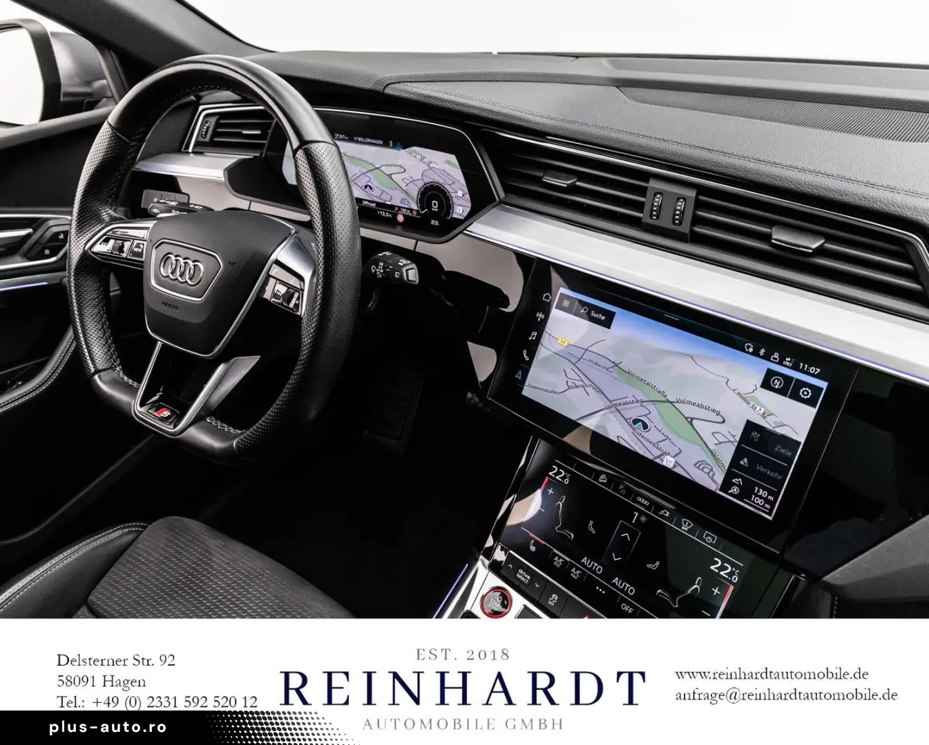 AUDI E-TRON S BLACK MATRIX HuD PANO CARPLAY KAMERA
