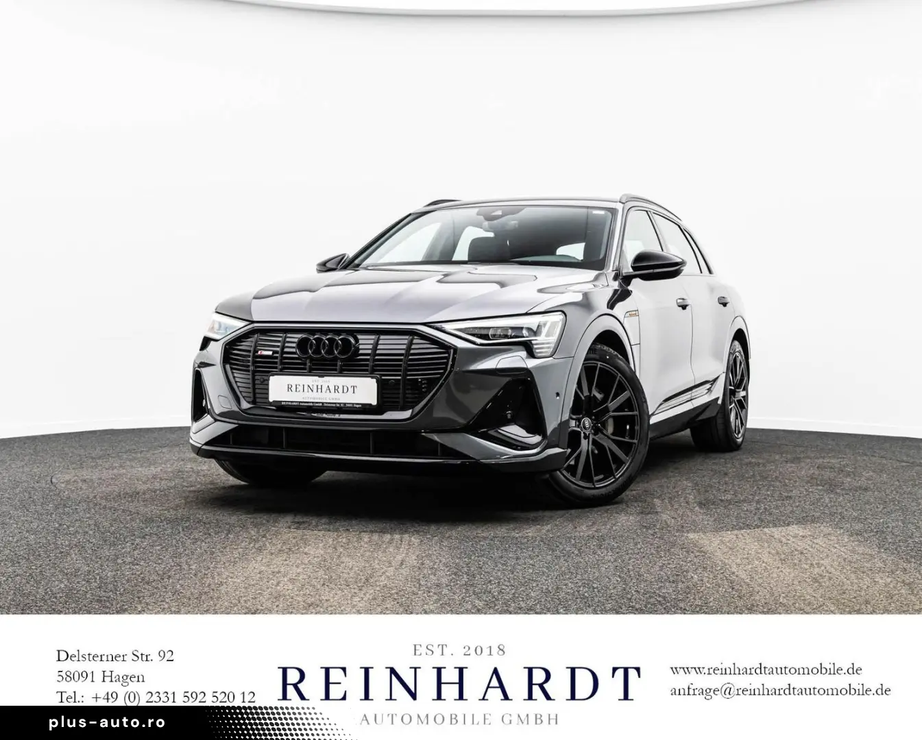 AUDI E-TRON 55 2x S LINE BLACK 21Z. AIR-SUS DAB PANO