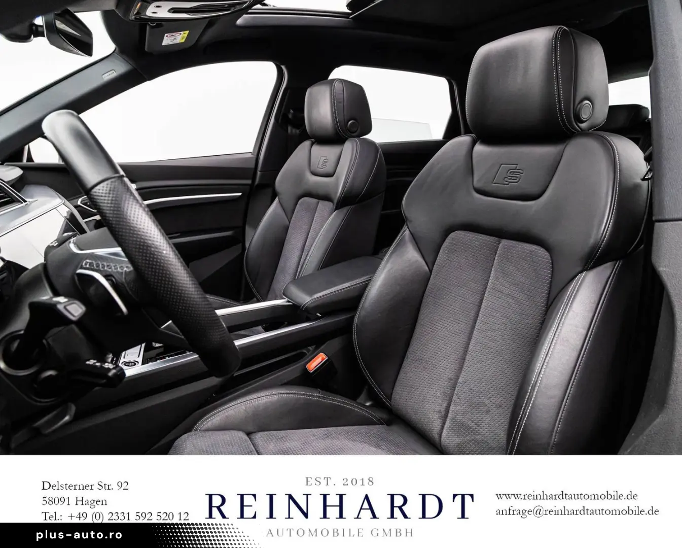AUDI E-TRON 55 2x S LINE BLACK 21Z. AIR-SUS DAB PANO