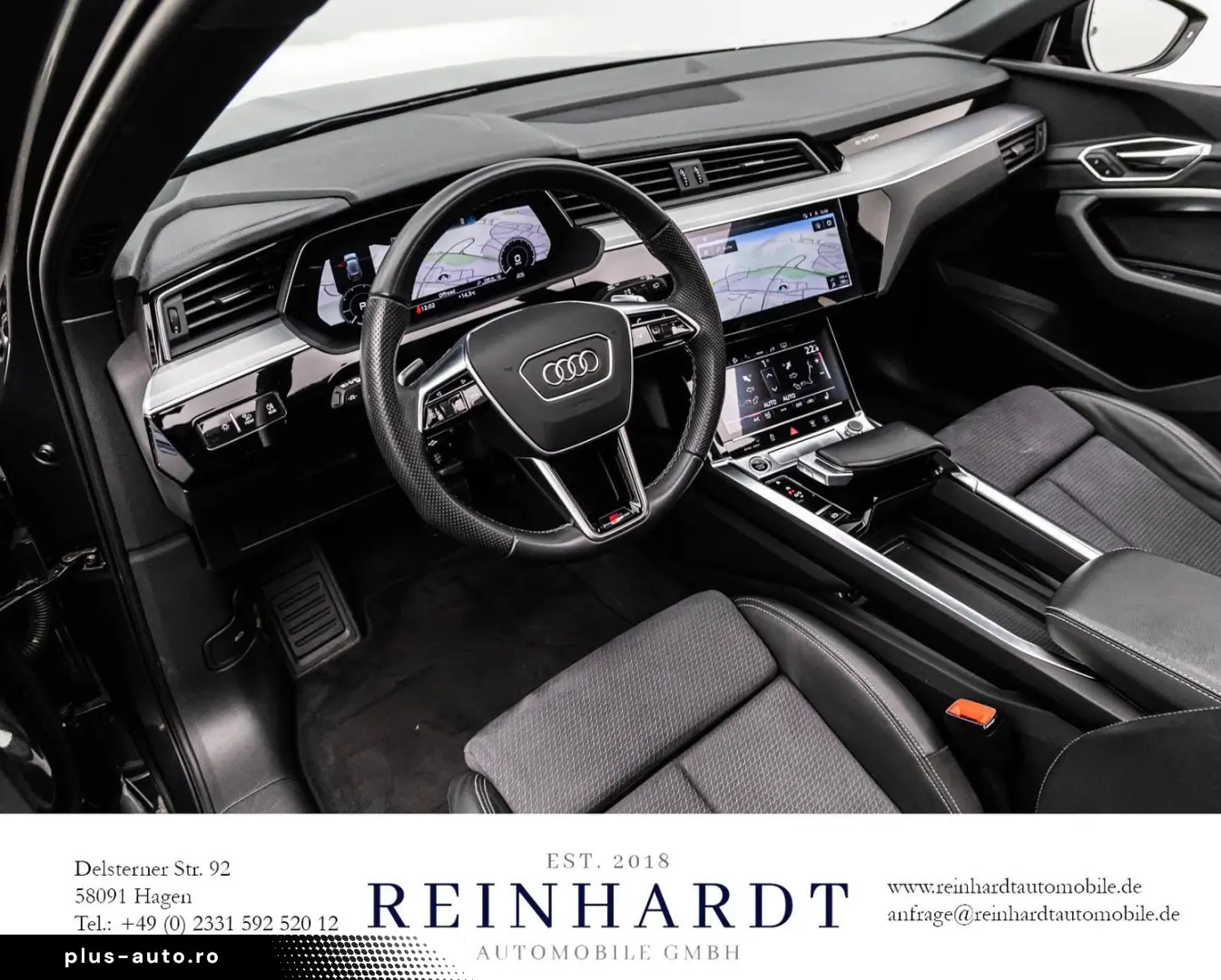 AUDI E-TRON 55 2x S LINE BLACK 21Z. AIR-SUS DAB PANO