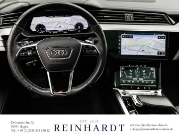 AUDI E-TRON 55 2x S LINE BLACK 21Z. AIR-SUS DAB PANO