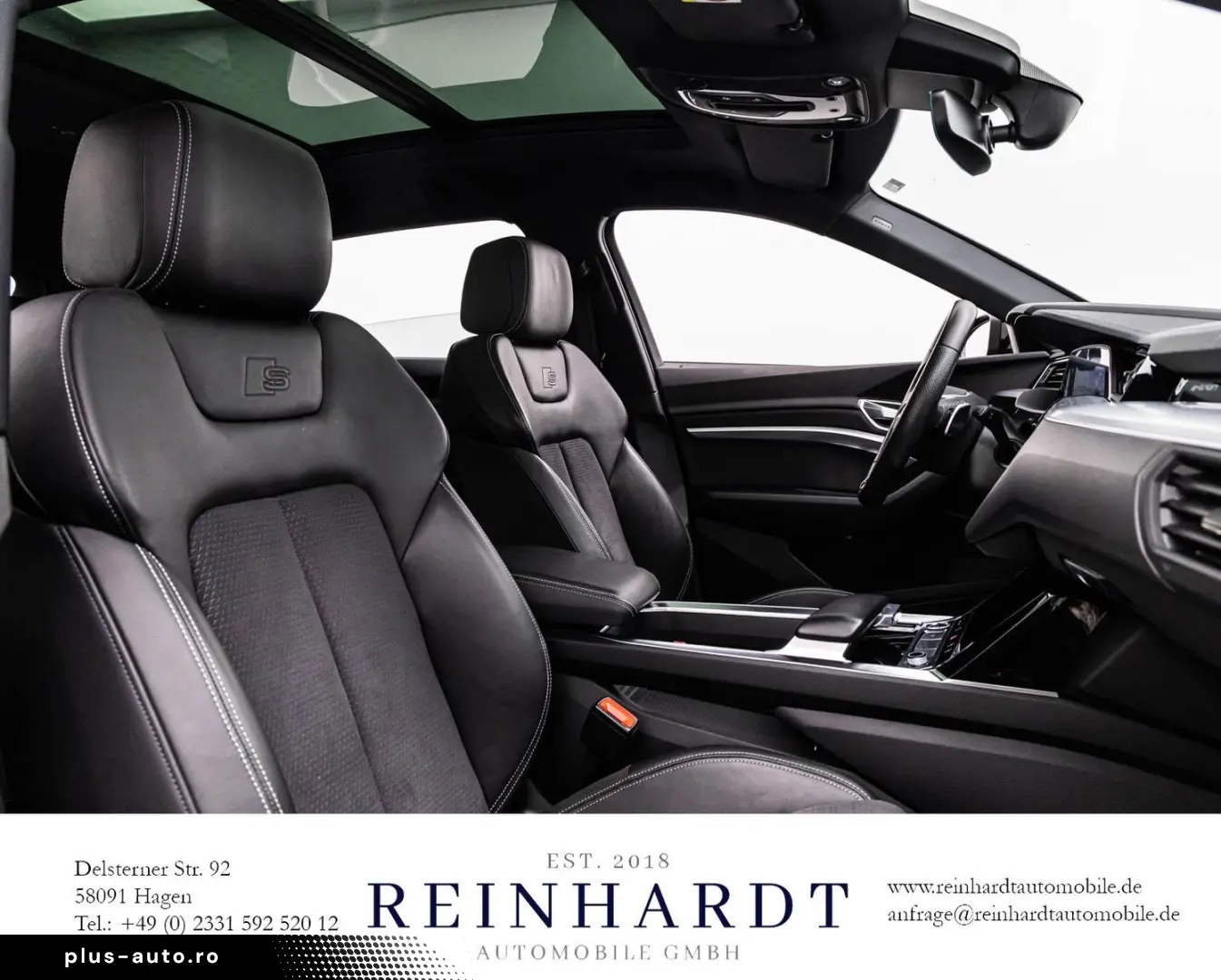 AUDI E-TRON 55 2x S LINE BLACK 21Z. AIR-SUS DAB PANO