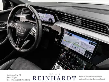 AUDI E-TRON 55 2x S LINE BLACK 21Z. AIR-SUS DAB PANO