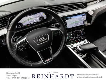 AUDI E-TRON 55 2x S LINE BLACK 21Z. AIR-SUS DAB PANO