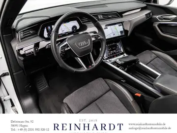 AUDI E-TRON SPORTBACK 55 2x S LINE BLACK EDITION PANO