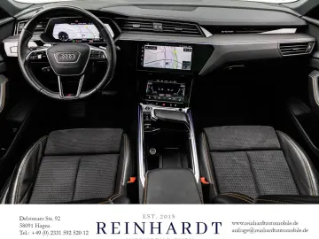 AUDI E-TRON SPORTBACK 55 2x S LINE BLACK EDITION PANO