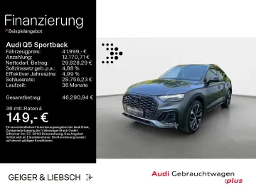 AUDI Q5 Sportback 40 TDI quattro S-LINE LUFT MATRIX H