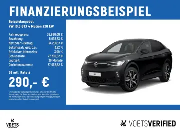 VW ID.5 GTX 4 Motion 220 kW MATRIX-LED-SHZ ACC