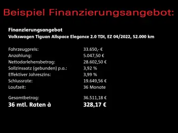 VW Tiguan Allspace Elegance 2.0TDI 4M DSG  AHK  RFK
