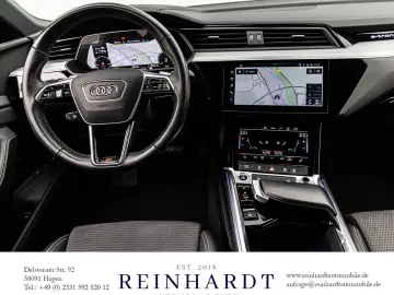 AUDI E-TRON SPORTBACK 55 2x S LINE BLACK ACC HuD 360