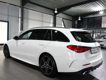 MERCEDES-BENZ C 220 d T EDITION AMG-LINE SPORT WHITE…