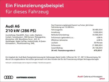AUDI A6 Avant sport 50 TDI quattro LEDER B&O STHZ 360