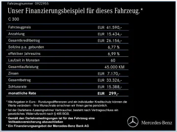 MERCEDES-BENZ C 300 d T AMG NIGHT AHK DISTRONIC PANO…