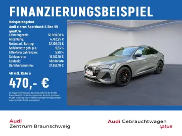 AUDI e-tron Sportback S line 55 quattro MATRIX-LED Re
